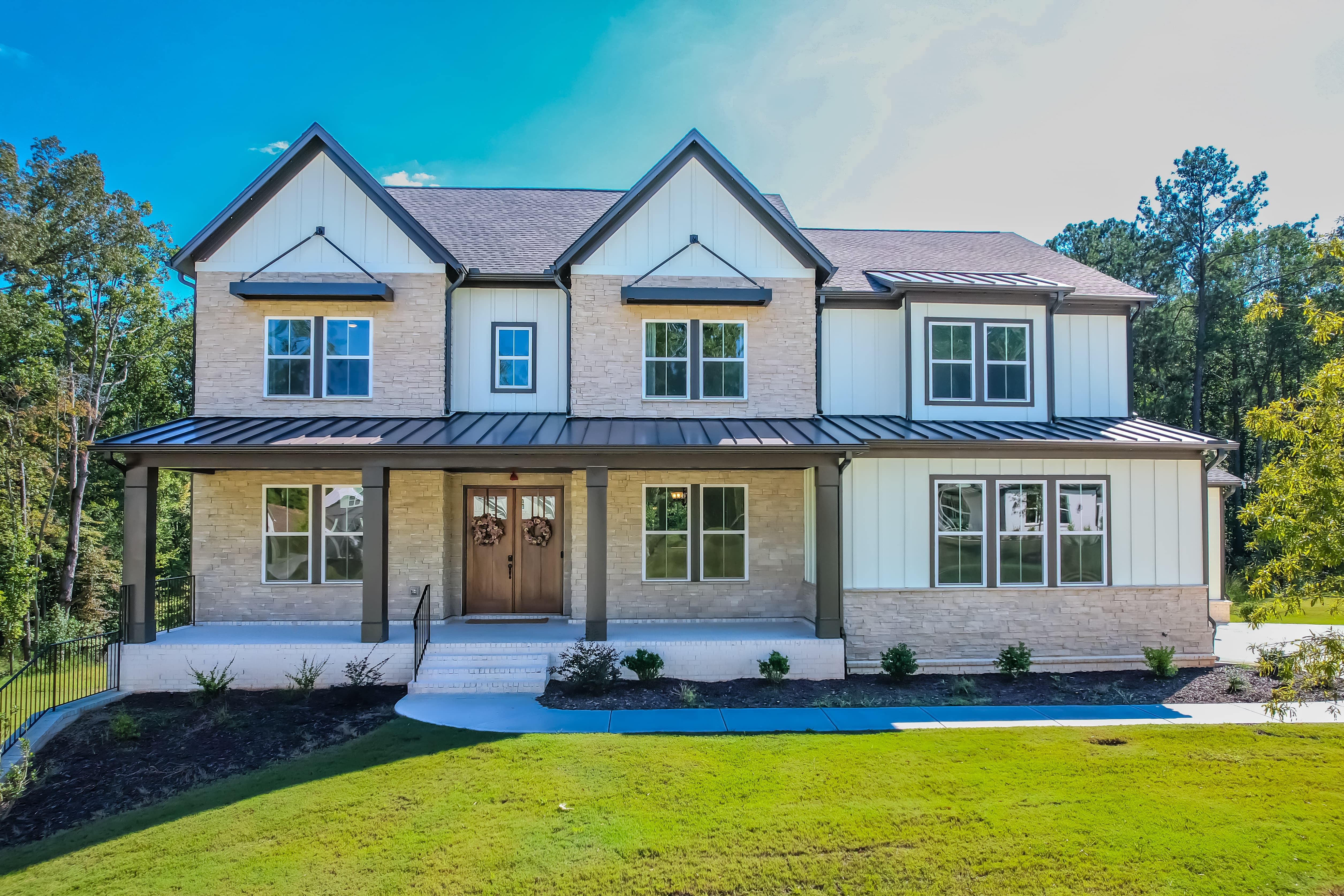 Front exterior of the home